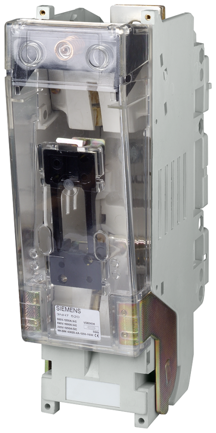 3NH7520 LV HRC FUSE BASE SZ.4A 1P FLAT
