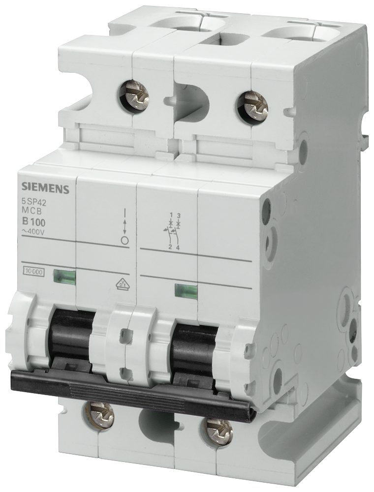 P_I201_XX_04255P 5SP4280-6 CIRCUIT BREAKER 10KA 2POL B6 - Зображення 1