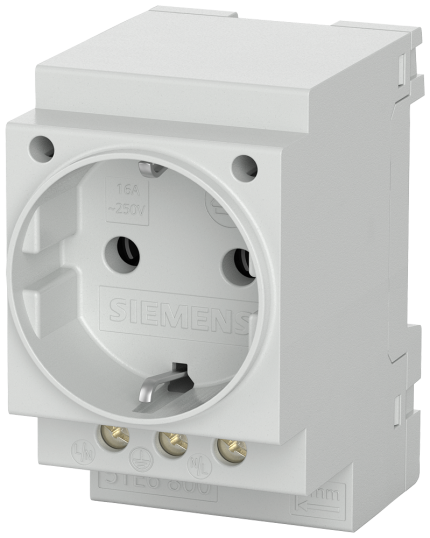 5TE6800 SCHUKO SOCKET 16A 3-POLE