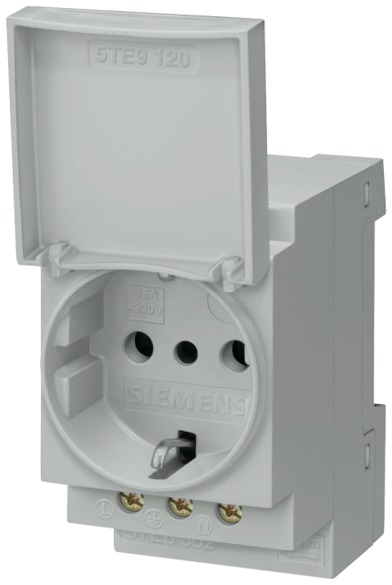 5TE6802 SCHUKO SOCKET 16A 3-POLE