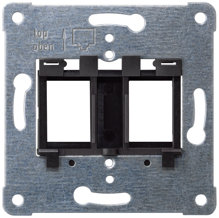 5TG2080 SUPPORT PLATE MOD-JACK BLACK