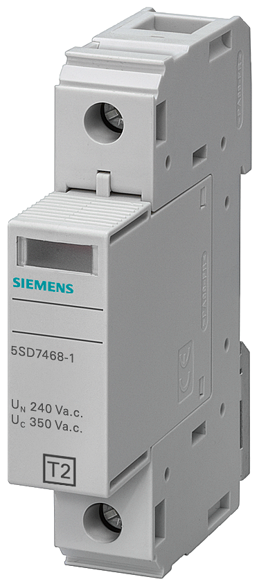 5SD7461-0  SURGE ARR.C/T2/II 350V 1P L-N
