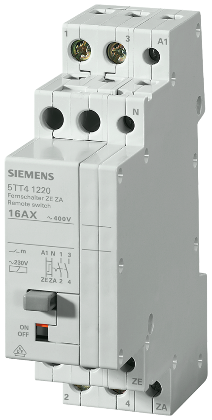 5TT4122-0  REMOTE SWITCH ZAZE 2NO AC230V 16A