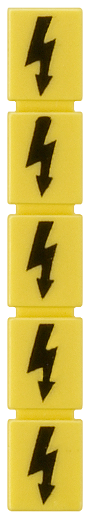 8WH9064-5AA06  WARNING COVER 8,2MM, YELLOW