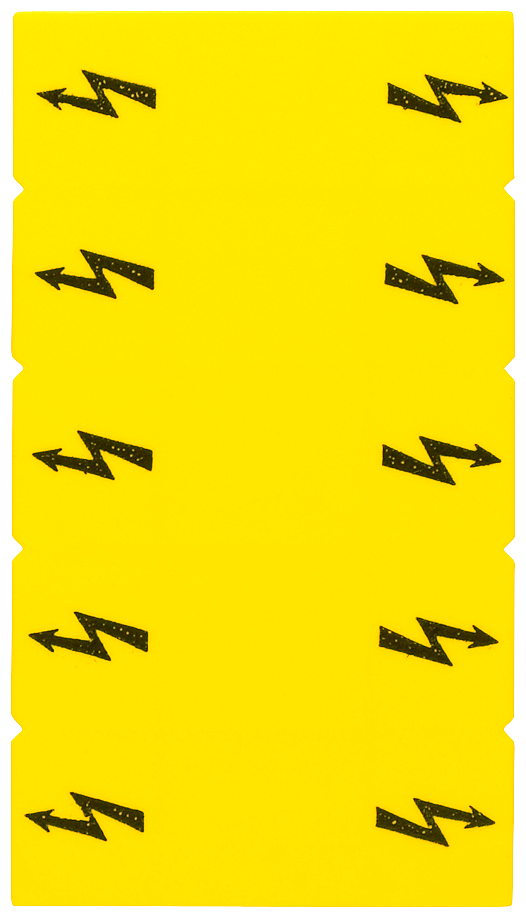 P_I202_XX_00099P 8WH9060-5BA06 WARNING COVERS 5,2MM, YELLOW - Зображення 1