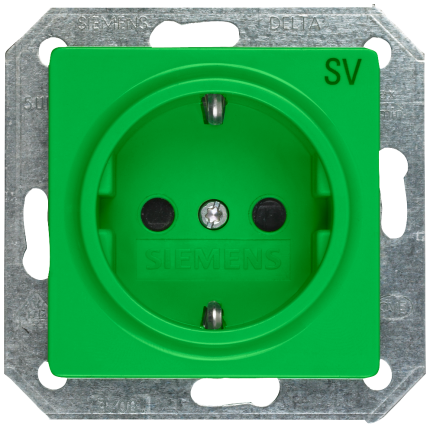 5UB1900  I-SYS. SCHUKO SV GREEN SHUTTER