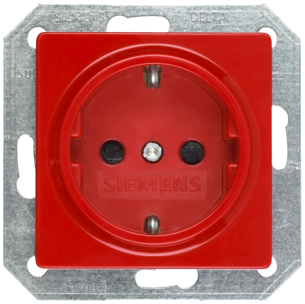 5UB1522 I-SYS. SCHUKO SHUTTER RED
