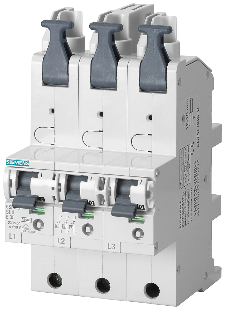 P_I202_XX_00151P 5SP3835-2 MAIN CIRCUIT-BREAKER 3X1POL E35 - Зображення 1
