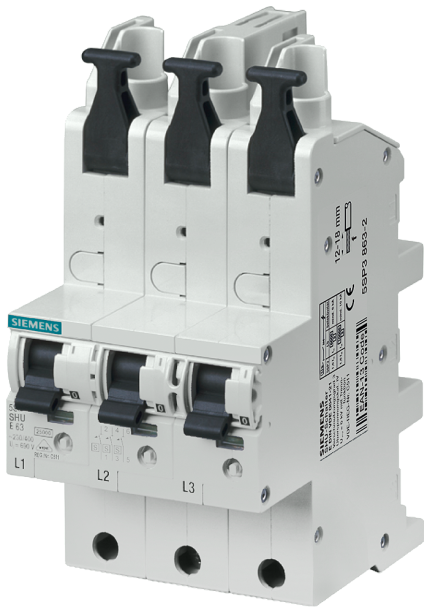 5SP3863-2 MAIN CIRCUIT-BREAKER 3X1POL E63
