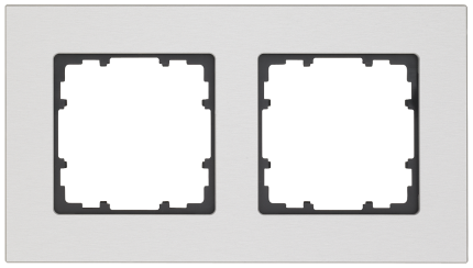 5TG1122-0 MIRO FRAME 2-FOLD ALU UNPAINTED