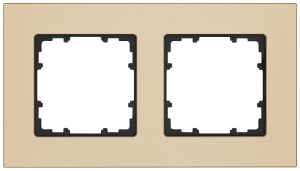 5TG1122-3 MIRO FRAME 2-FOLD ALU OXIDE YELLOW