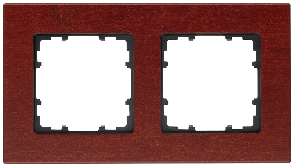 P_I202_XX_00556P 5TG1102-2 MIRO FRAME 2-FOLD WOOD RED MAPLE - Зображення 1