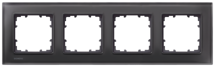5TG1204-2 MIRO FRAME 4-FOLD GLASS BLACK
