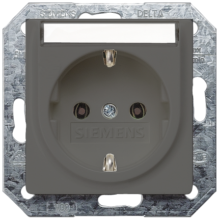5UB1923 I-SYST. CAM,SOCKET OUTLET W. PLATE