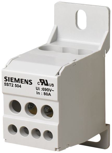 5ST2504  DISTRIB.BOARD BLOCK 1-POLE,80A 690V