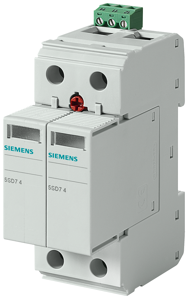 P_I202_XX_06790P 5SD7481-1 SURGE ARRESTER TYPE2, 1-POLE - Зображення 1
