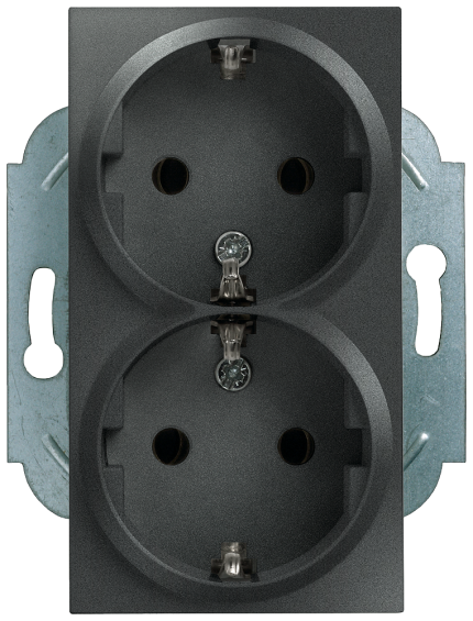 5UB2212-5 MIRO,SCHUKO-DOUBLE SOCKET OUTLET...