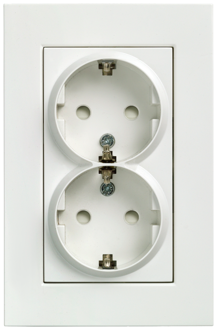 5UB2213-3KK  MIRO,SCHUKO-DOU.SOCKET OUTLET+FR...