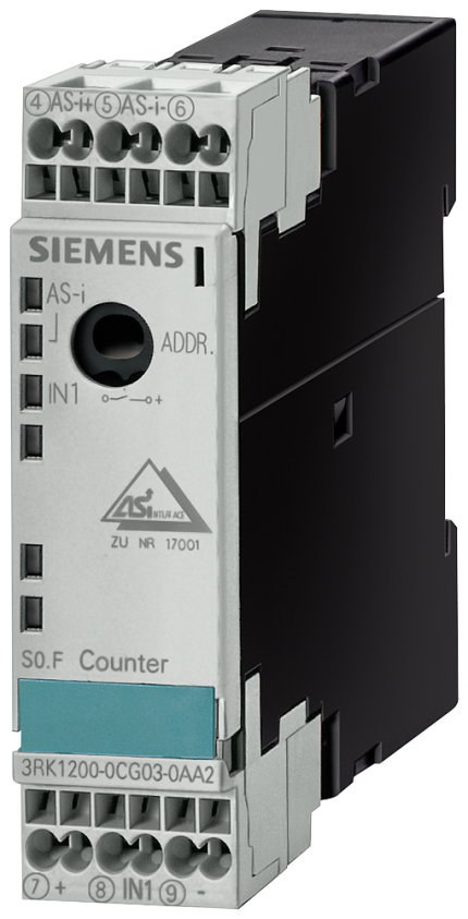 3RK1200-0CG03-0AA2  AS-INTERFACE COUNTER MODULE
