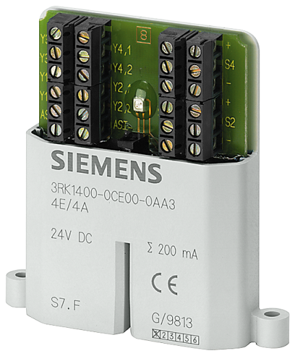 3RK1400-0CE00-0AA3 AS-INTERFACE FLAT MOD., 4I/4O,