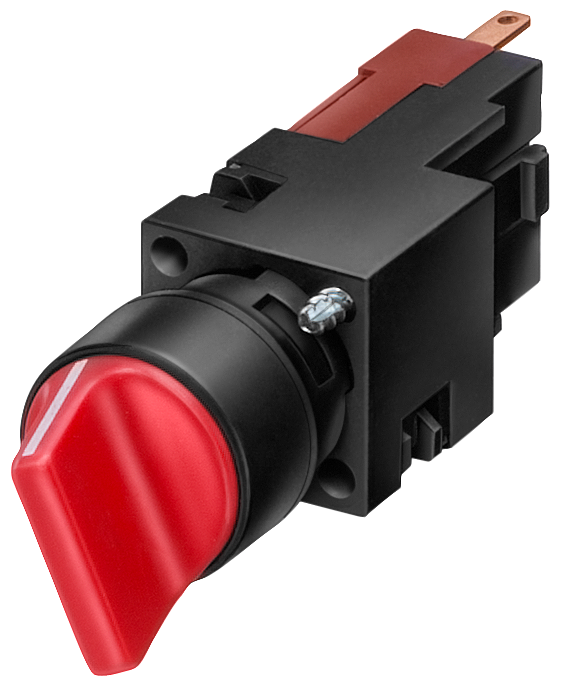 P_NSD0_XX_00784P 3SB2210-2EB01 TOGGLE SWITCH, BLACK, I>O - Зображення 1