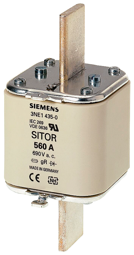 3NE1447-2  SITOR fuse link, with blade cont...