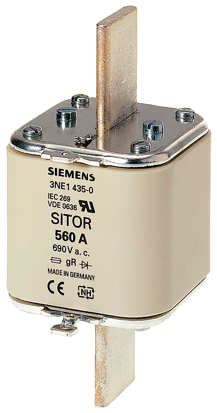 P_NSE0_XX_00547P 3NE1435-2 SITOR fuse link, with blade cont... - Зображення 1