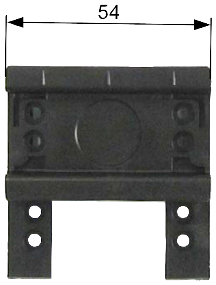 8US1998-7CB54 MOUNT.RAIL 54MM WIDE, SLIP-ON