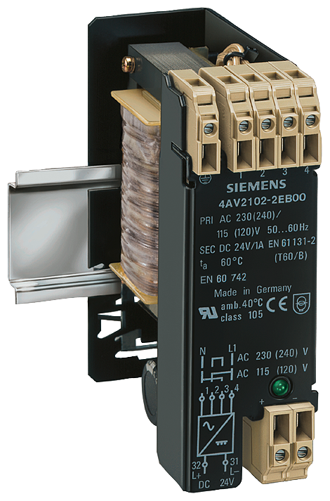 P_NSF0_XX_00061P 4AV2102-2EB00-0A POWER SUPPLY; PHASES:1; - Зображення 1