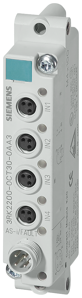 3RK2100-1CT30-0AA3  AS-I K20, 4DO, M8, A/B