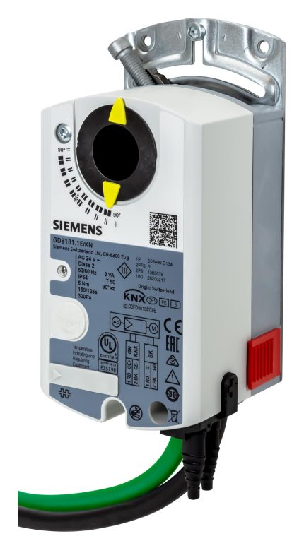 GDB181.1E/KN-SW VAV compact controller KNX