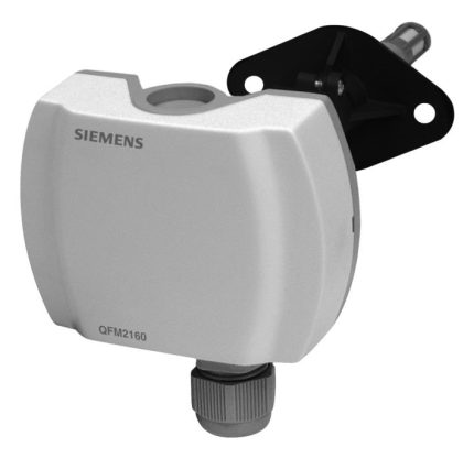 QFM2160 Канальний датчик вологості (DC 0...10 В) та температури (DC 0...10 В)