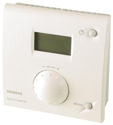 QAW740 Room unit with KNX bus