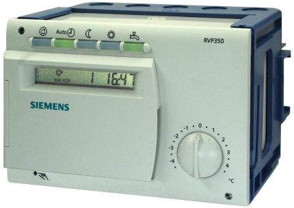 RVP350 Контролер опалення, 1 контур + ГВП