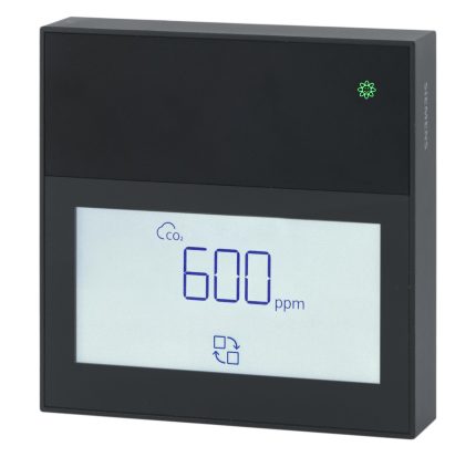 QPA2360D/BK  Active R. Sensor T,RH,CO2 D