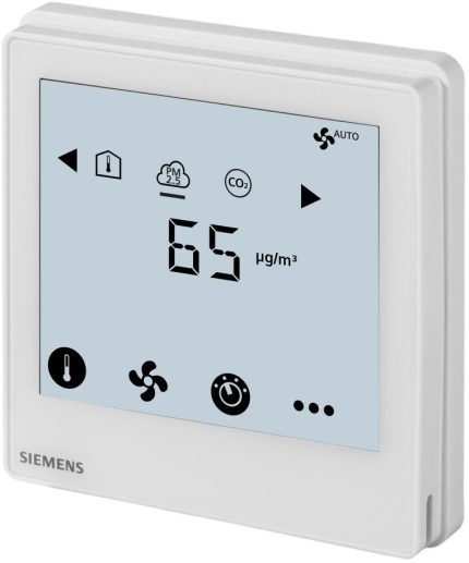 RDF870MB Термостат кімнатний, сенсорний, PM2.5 та IAQ, RS485 Modbus