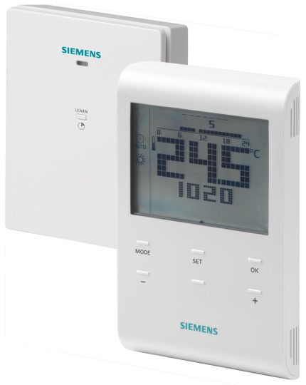 RDE100.1RFS Кімнатний термостат бездрот.