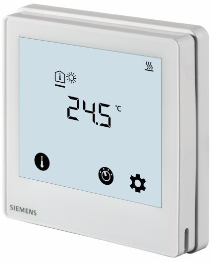 RDD810KN/NF Touch screen room thermostat with KNX communications, for heating application (for China frames)