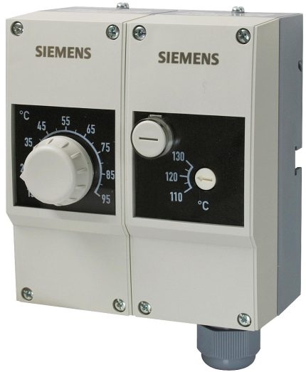 RAZ-ST.011FP-J Обмежуючий термостат, TR 15...95 °C / STB 100°C, гільза 100 мм; 700 мм