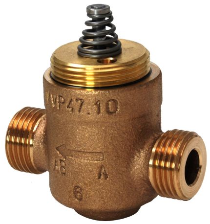 VVP47.20-4 2-ход. сідельний клапан, зовн. різ., PN16, DN20, kvs 4