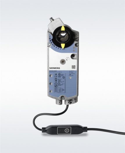 GCA161.1E/MO Привод повітр. заслінки, AC/DC 24 В, Modbus RTU, 18 Нм, пруж., 90/15 с.
